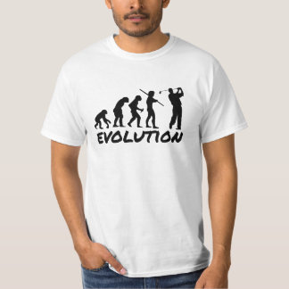 T-shirt Évolution de golf
