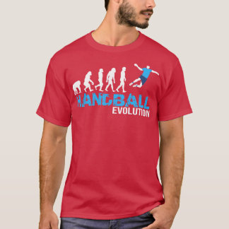 T-shirt Evolution de Handball I Handballer Hommes cadeau 1