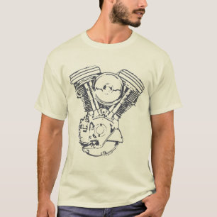 T-shirt Évolution de Harley V-Jumelle