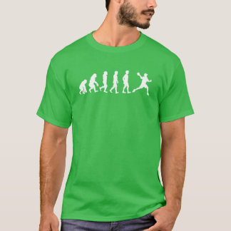 T-shirt Évolution de joueur de dodgeball rétro