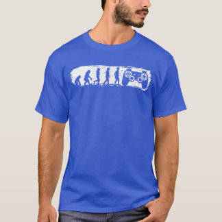T-shirt Évolution de joueur Jeux vidéo rétro nerd Cadeau d