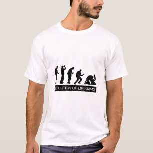 T-shirt Évolution de la boisson