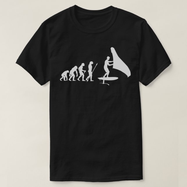 T-shirt Évolution de la feuille d'aile hydrofuge (Design devant)