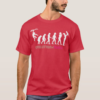 T-shirt Évolution De La Fille Mère