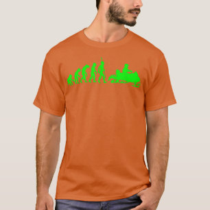 T-shirt Évolution de la moto motoneige