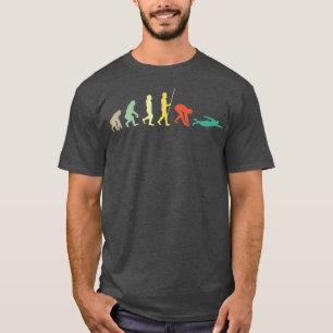 T-shirt Évolution de la natation