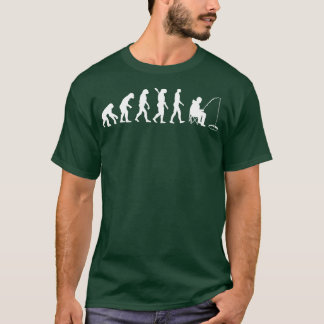 T-shirt Évolution de la pêche sur glace