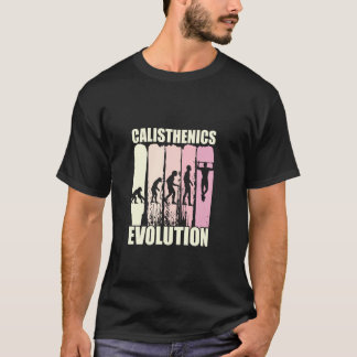 T-shirt Évolution de la transformation de l'entraînement d