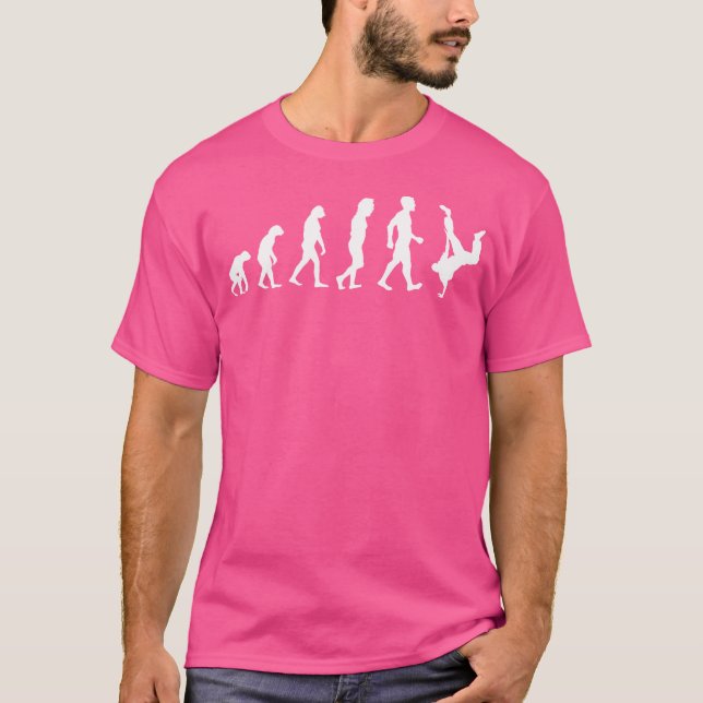 T-shirt Évolution De L'Hip hop Drôle Hip hop Pause Danse T (Devant)
