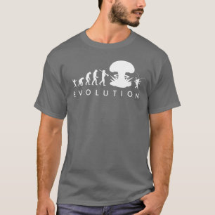T-shirt Évolution de l'Homme et du Cafard Tableau d'Évolut