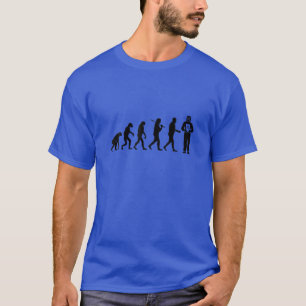 T-shirt Évolution De L'Homme - Matières Dangereuses À D