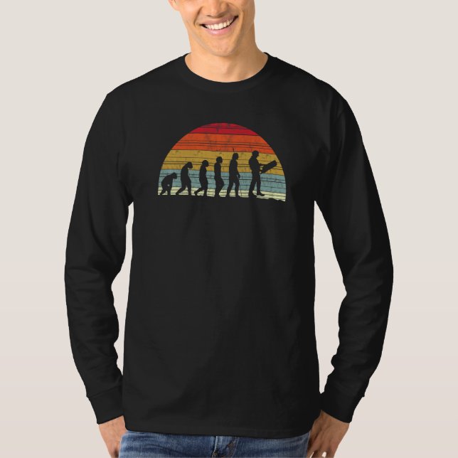 T-shirt Evolution De L'Ingénieur Et Évolution Evo De L'Hom (Devant)