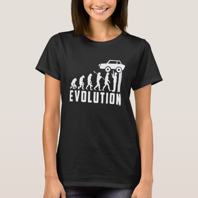 T-shirt Évolution de mécanicien automobile Tournevis pour  (Devant)