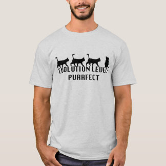 T-shirt Évolution de niveau : Purrfect !