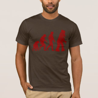 T-shirt Évolution de robot - de l'homme dans des robots
