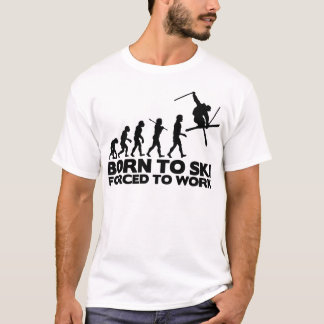 T-shirt ÉVOLUTION de SKIEUR SOUTENUE POUR SKIER