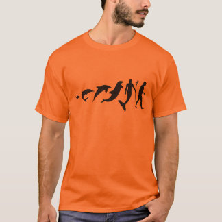 T-shirt Évolution de triton
