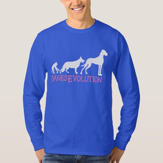 T-shirt Évolution des Dogues Allemands (Devant)