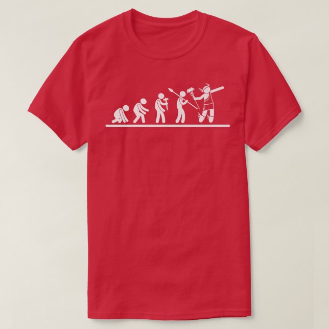 T-shirt Evolution des héros Déesse des dieux grecs antique (Design devant)