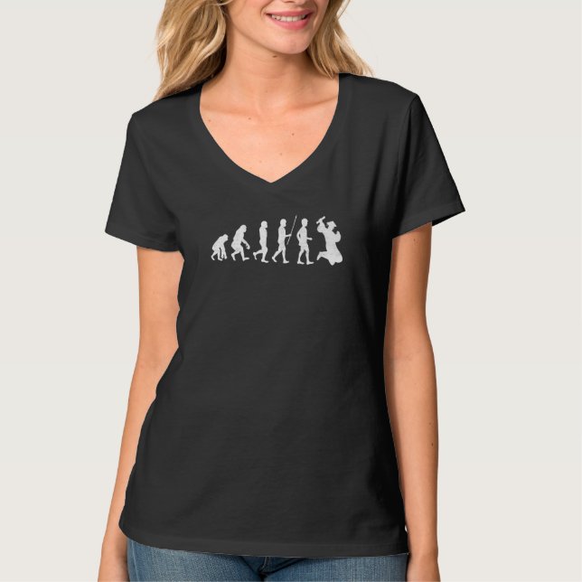 T-shirt Évolution des Maîtres Diplômés Diplôme Ma (Devant)