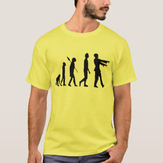 T-shirt Évolution des zombies