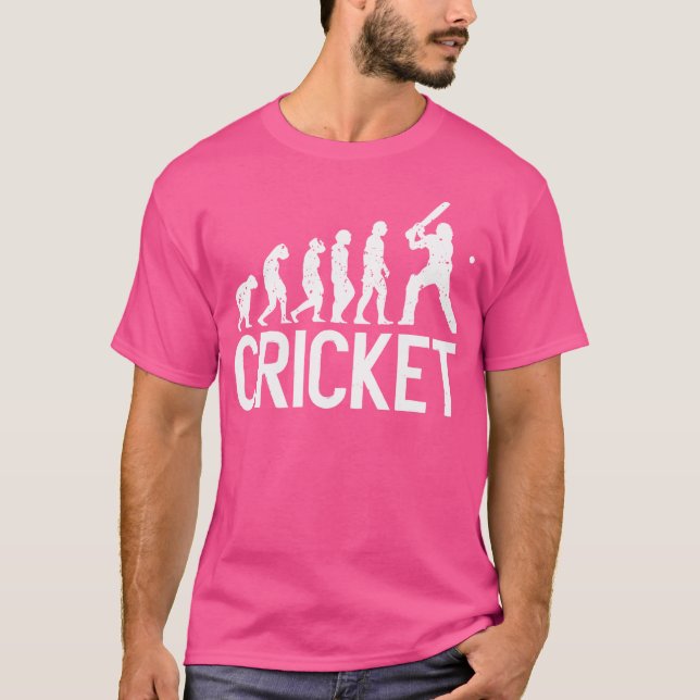 T-shirt Évolution Du Cricket (Devant)