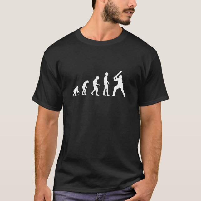 T-shirt Évolution du cricket Cricket Cadeaux de lots de cr (Devant)
