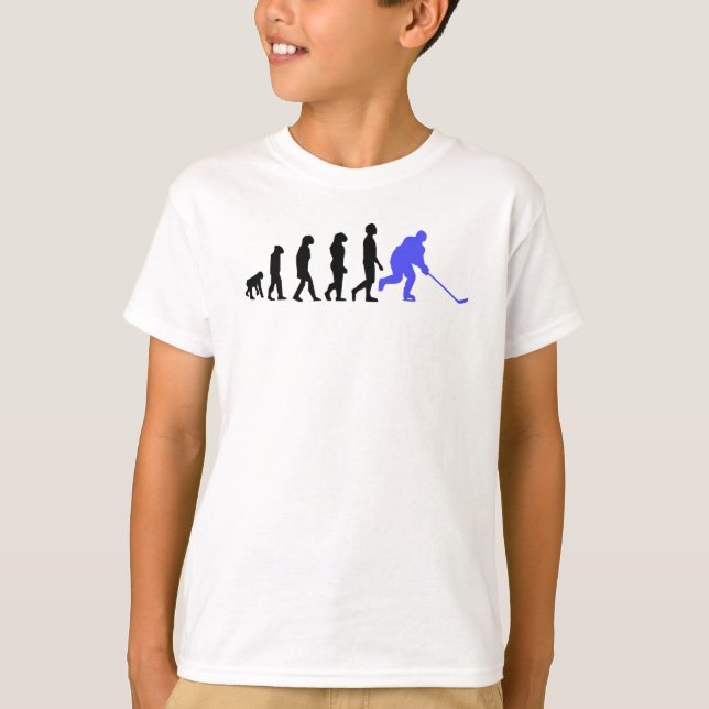 T-shirt Évolution du hockey (Devant)