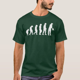 T-shirt Évolution Du Jardin De Jardinage Du Jardinier