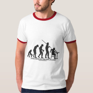 T-shirt Évolution du joueur de RPG