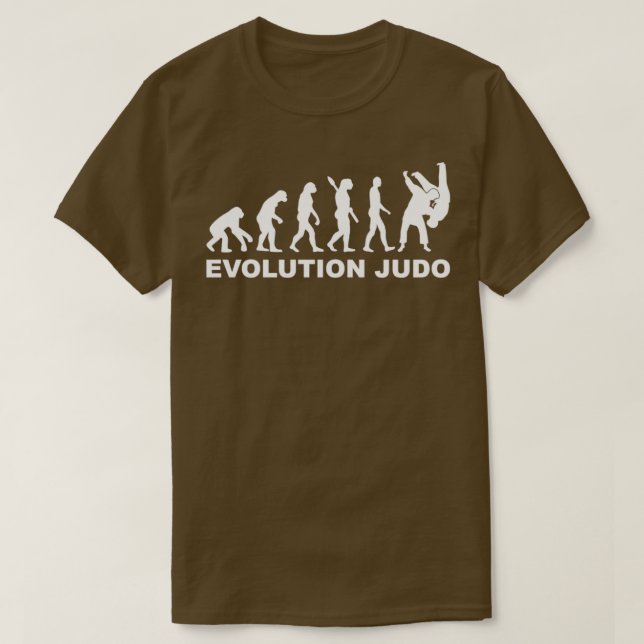 T-shirt Evolution du judo (Design devant)