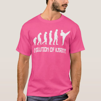 T-shirt Évolution Du Karaté