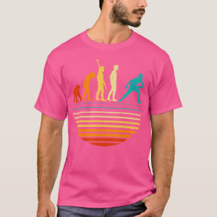 T-shirt Évolution du lecteur de golf sur disque