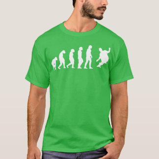 T-shirt Évolution du ski de fond