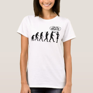 T-shirt Évolution du spray au poivre chez les femmes - Drô