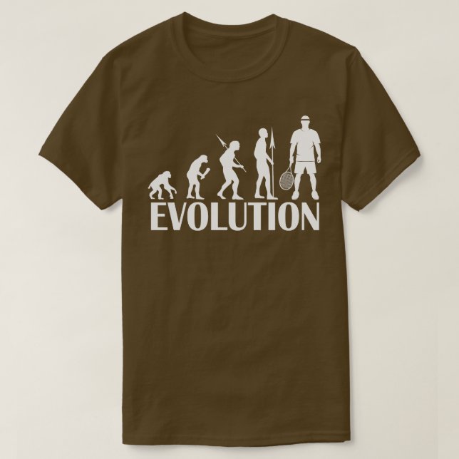 T-shirt Évolution Du Tennis (Design devant)