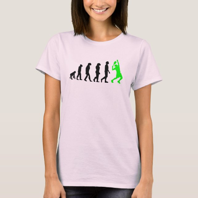 T-shirt Évolution du tennis (Devant)