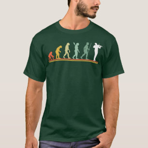 T-shirt Évolution du violon du joueur de violon