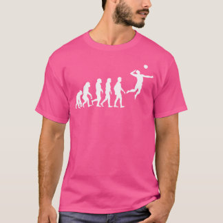 T-shirt Évolution Du Volley-Ball