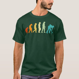 T-shirt Évolution d'un joueur de curling