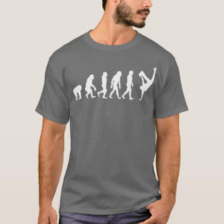 T-shirt Evolution d'une danseuse dansante Danseuse Danseus