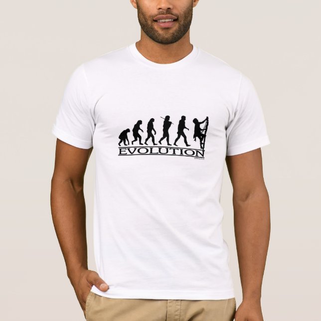 T-shirt Évolution - escalade (Devant)