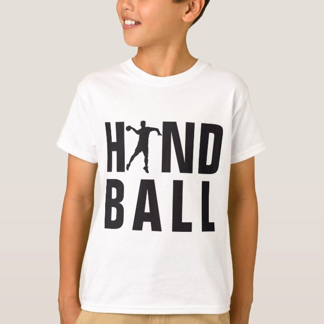 T-shirt évolution handball (Devant)