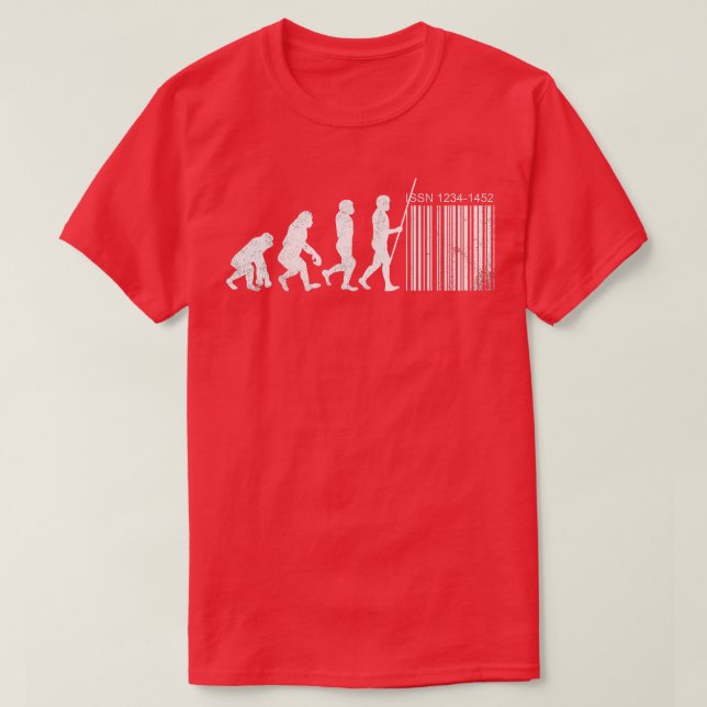 T-shirt Évolution humaine (Design devant)