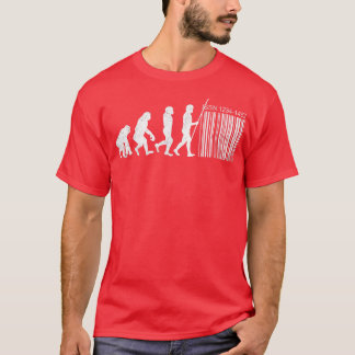 T-shirt Évolution humaine