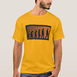 T-shirt Évolution humaine