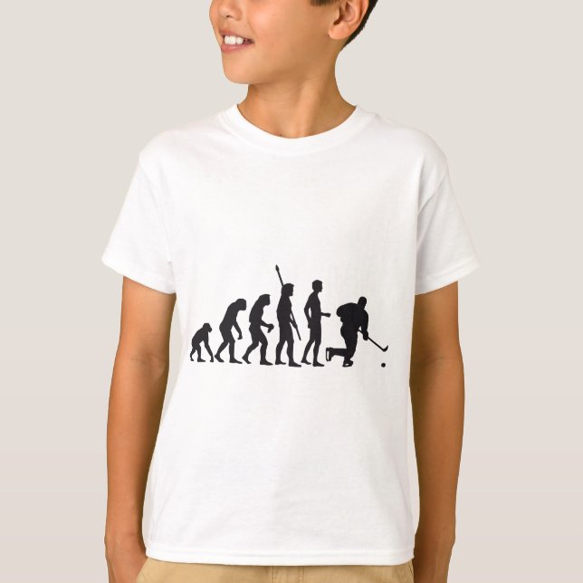 T-shirt évolution icehockey (Devant)