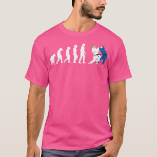 T-shirt Evolution Judo Judoka Taekwondo Karate Aikido Ju-J