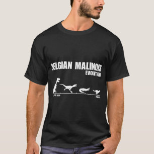 T-shirt Évolution Malinois Belge - Maligator Maliraptor