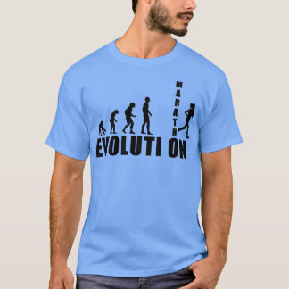 T-shirt EVOLUTION marathon coureur cadeau